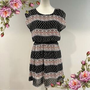 Japna bohemian style mini Dress‎ size medium